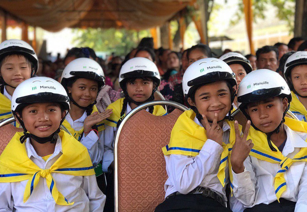 Helmets for Families delivers quality helmets to students in third most populous province of Cambodia