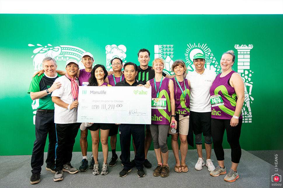 Manulife promotes health and wellness lifestyle through Angkor Wat International Half Marathon