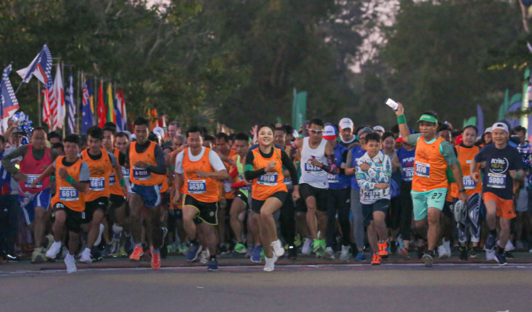 Proud Principal Sponsor of Angkor Wat International Half Marathon for fifth straight year 