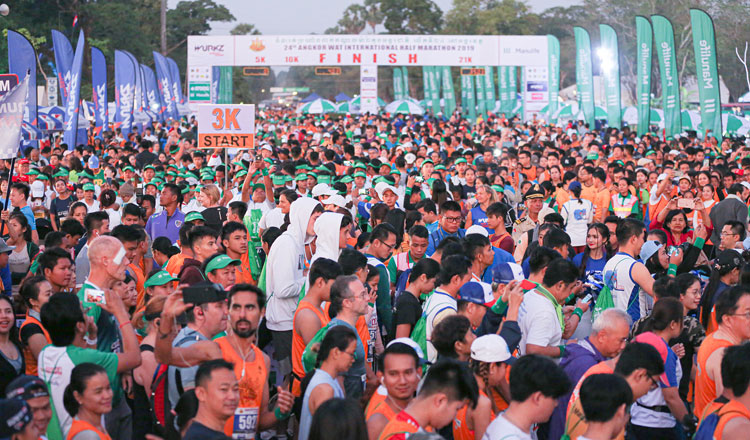 Proud Principal Sponsor of Angkor Wat International Half Marathon for fifth straight year 