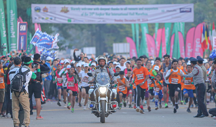 Proud Principal Sponsor of Angkor Wat International Half Marathon for fifth straight year 