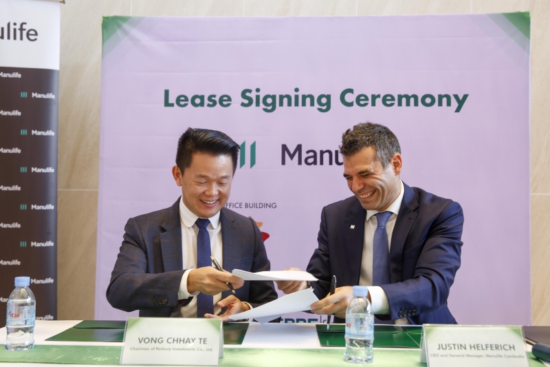 Manulife Cambodia selects TK Central for new head office life insurance manulife press release