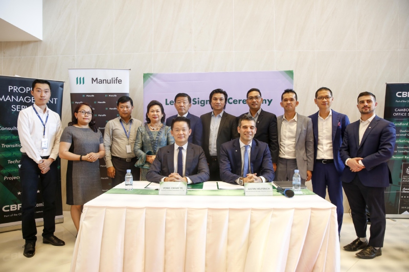 Manulife Cambodia selects TK Central for new head office life insurance manulife press release