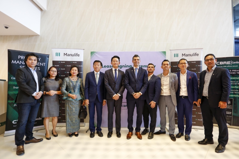 Manulife Cambodia selects TK Central for new head office life insurance manulife press release