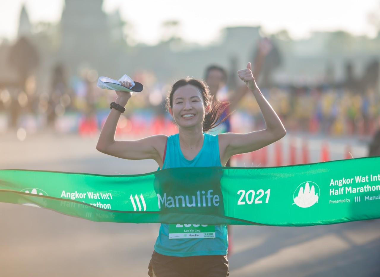 Manulife Cambodia sponsors Angkor Wat International Half Marathon for the 8th year
