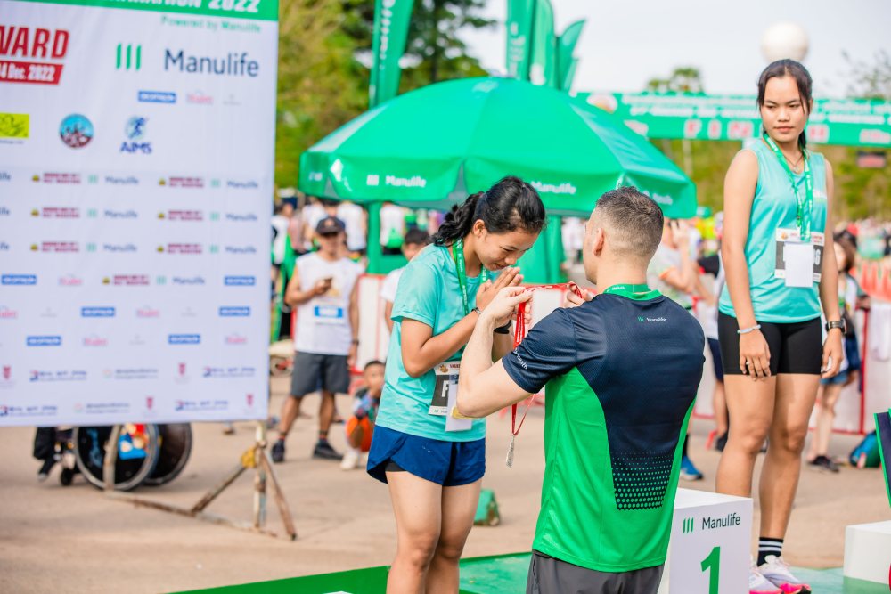 Manulife Cambodia: proud exclusive sponsor of the 27th Angkor Wat International Half Marathon