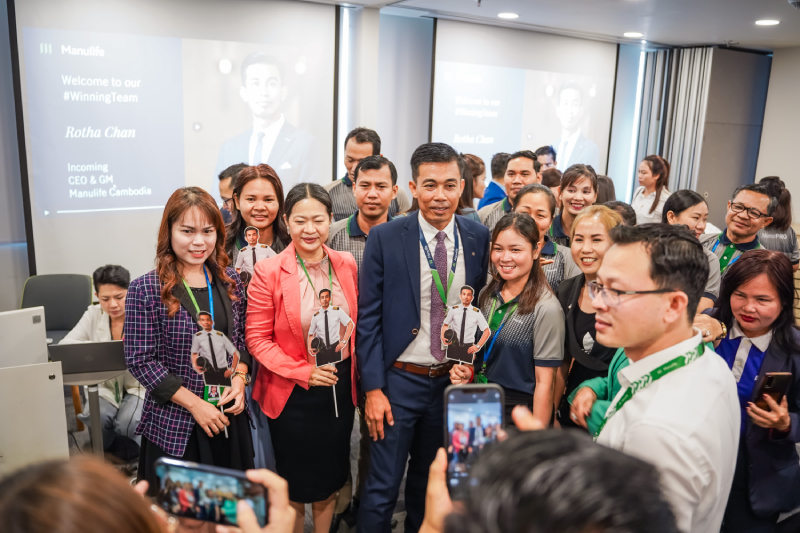 Rotha Chan becomes first local CEO of Manulife Cambodia