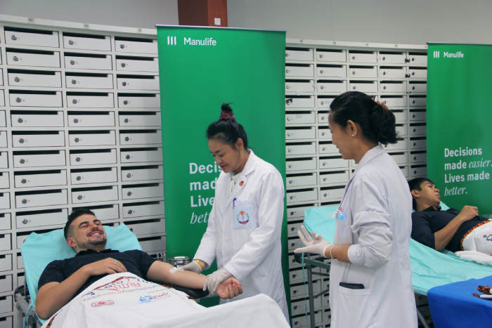 Blood Donation Cambodia - Manulife Cambodia- Life insurance - Critical illness