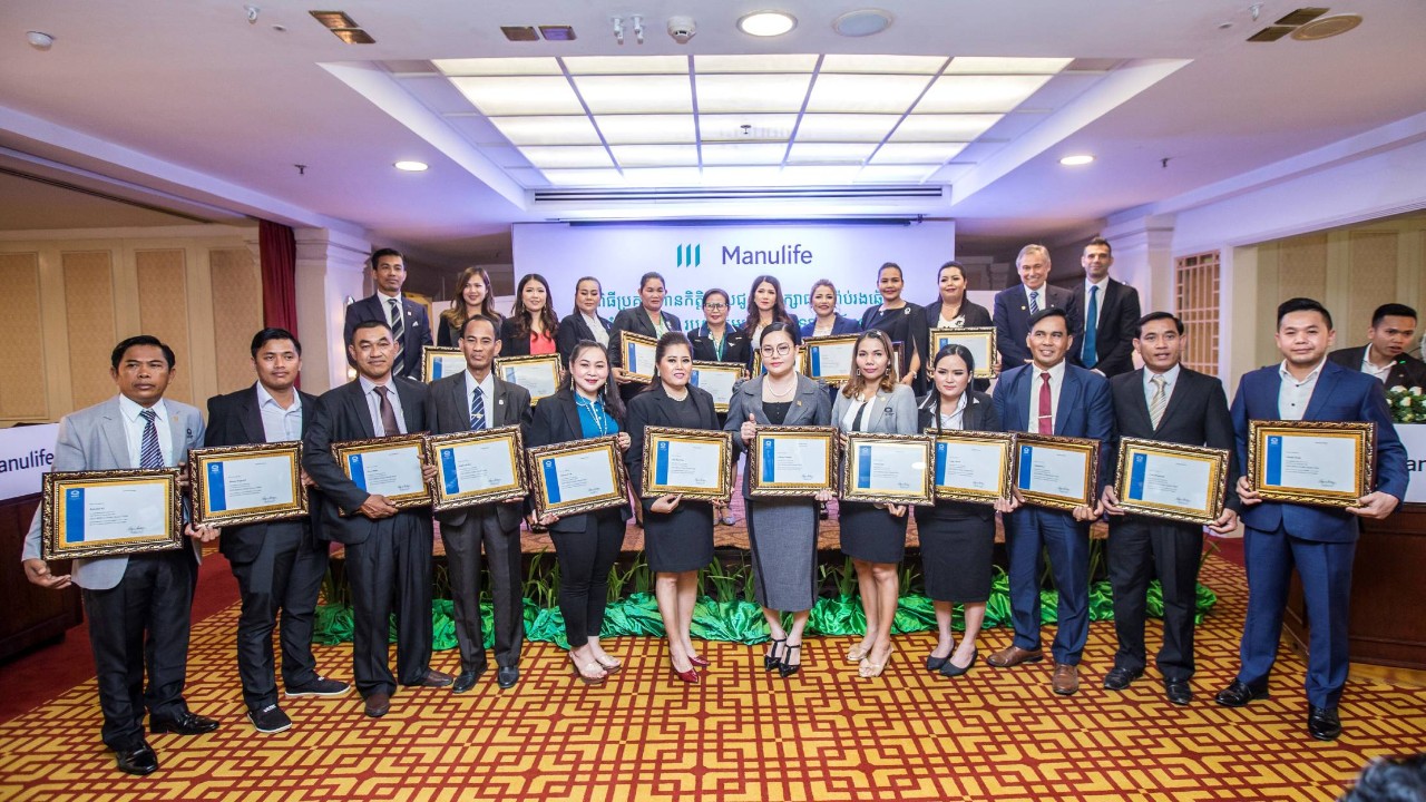 Manulife-Cambodia-Life-insurance-Press Conference - Annual Agency Recognition