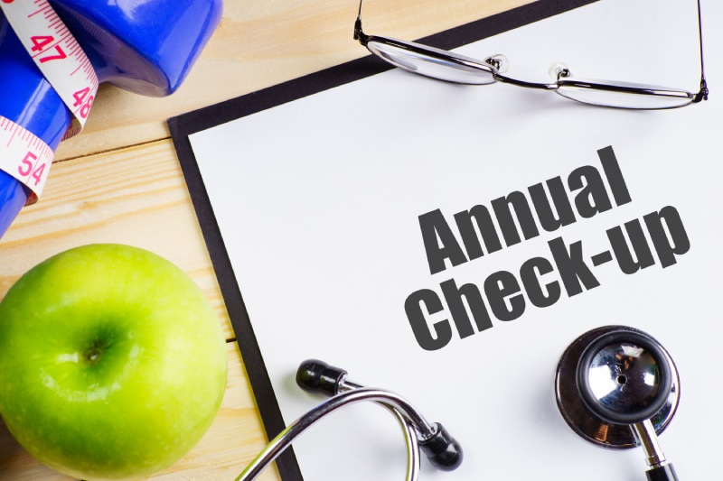 Annual Check up - life insurance - saving