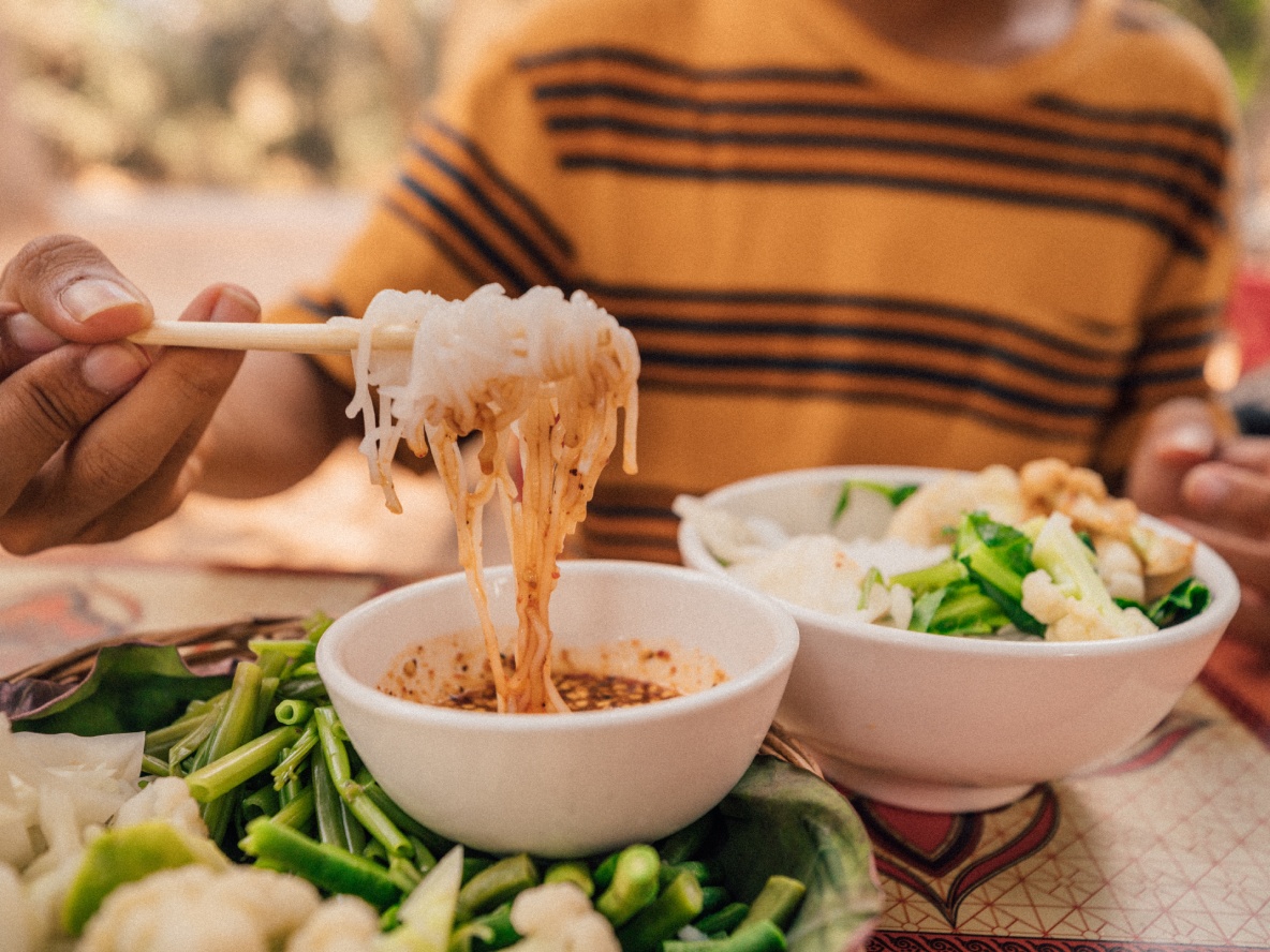 Khmer noodle in Siem Reap - Manulife Cambodia